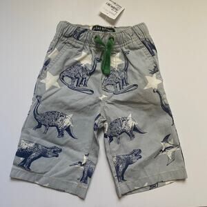 NEW Mini Boden dinosaur star shorts